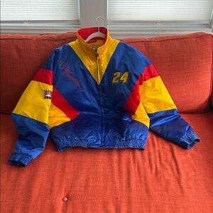 Jeff Gordon Signature Racing Jacket - Blue, Red, Yellow